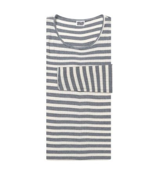 NØRGAARD PAA STRØGET 101 BW STRIPE ONE SIZE ECRU/MARINE